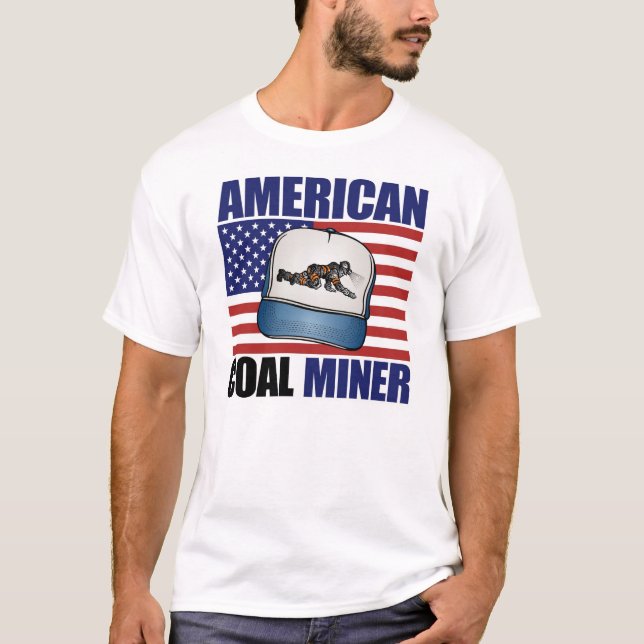 AMERIKANKOLGRUVARBETARE TRÖJA (Framsida)