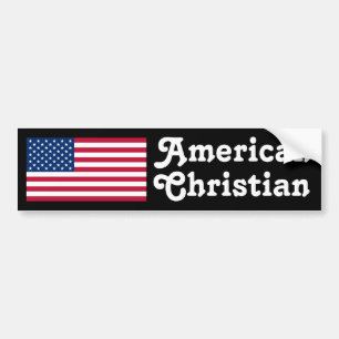 Amerikankristen Bildekal