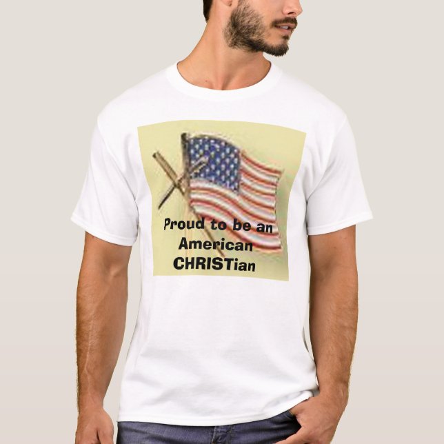 Amerikankristen T-shirt (Framsida)