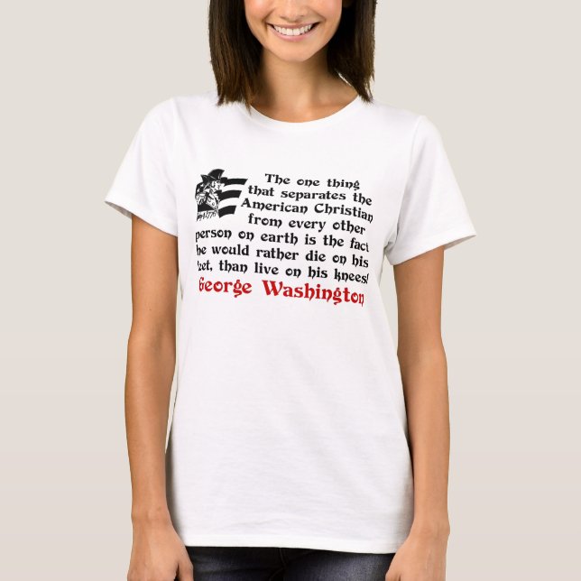 Amerikankristen T-shirt (Framsida)