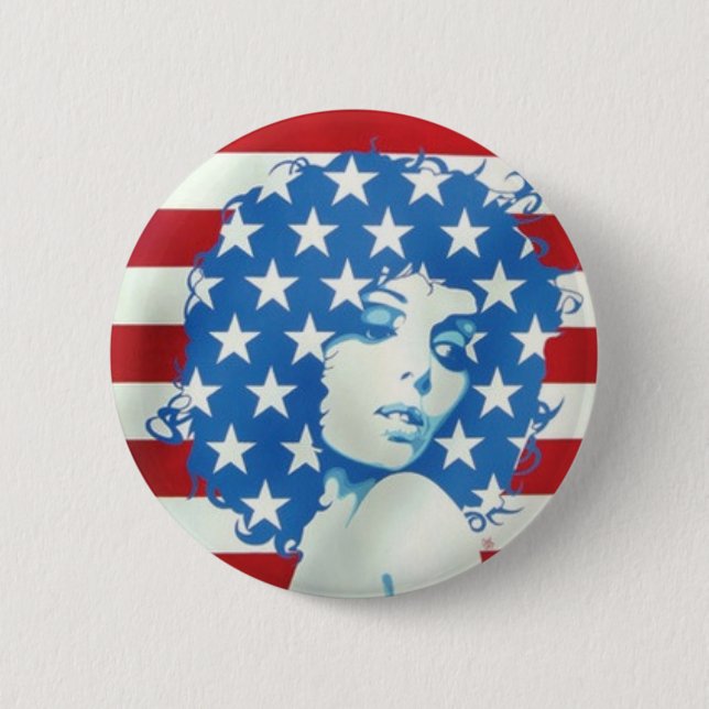 Amerikankvinna Knapp (Framsida)