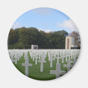 Amerikankyrkogård Luxembourg Magnet
