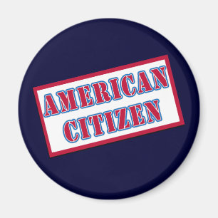 Amerikanmedborgare Magnet