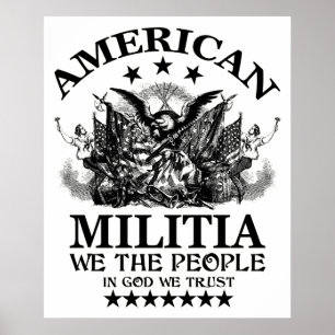 Amerikanmilis Poster