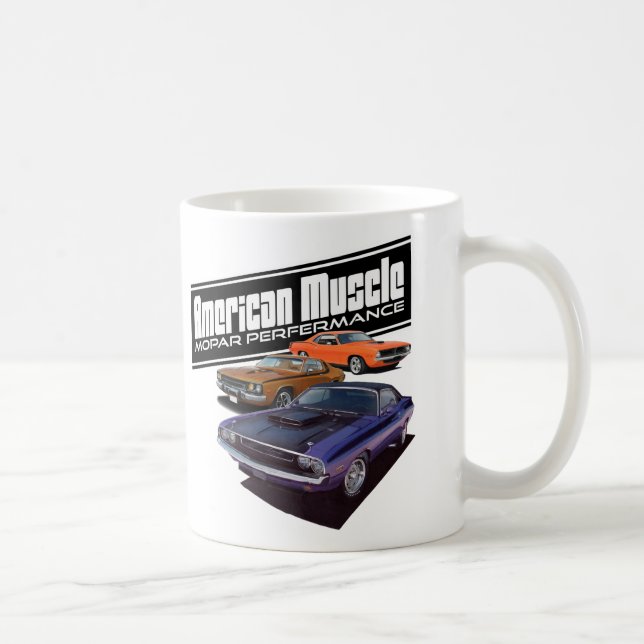 AmerikanMopar muskel Kaffemugg (Höger)