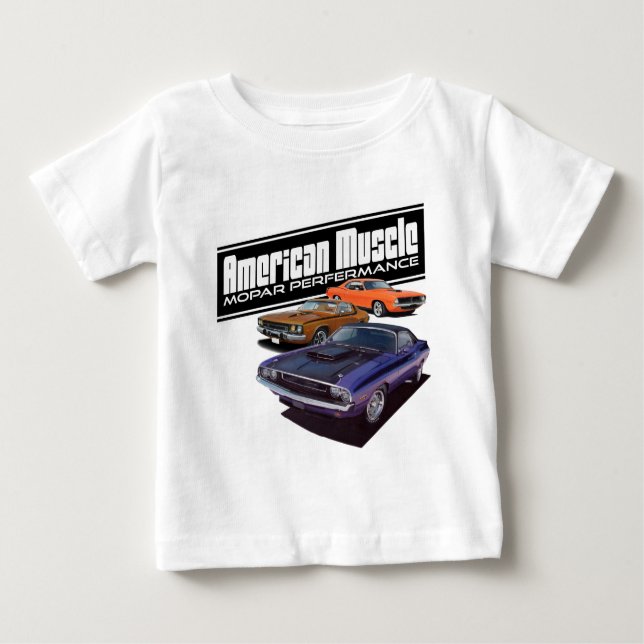 AmerikanMopar muskel Tee (Framsida)
