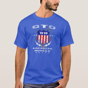 Amerikanmuskel v3 för 1970 GTO T Shirt