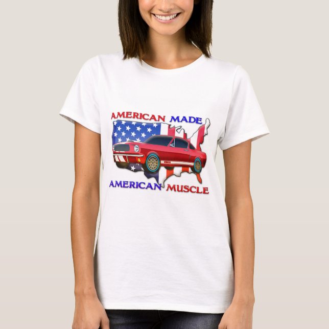 Amerikanmuskelbil Tee (Framsida)
