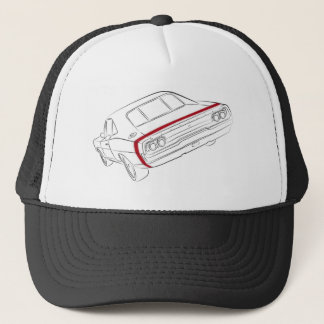 Amerikanmuskelbil Truckerkeps