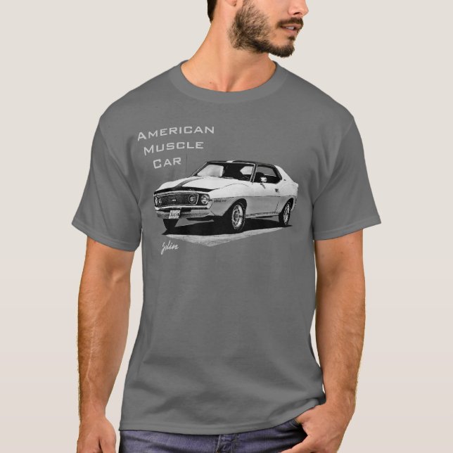AmerikanmuskelJavelin Tee Shirt (Framsida)
