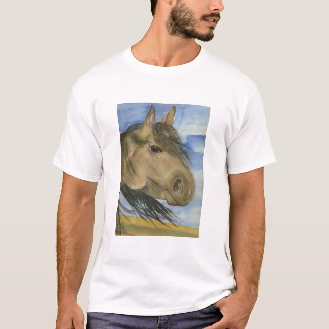 AmerikanMustang Tee Shirt (Framsida)