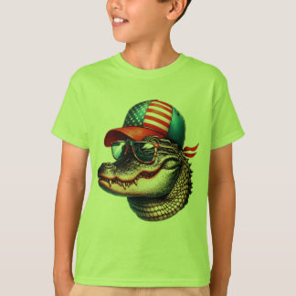 AMERIKANN CROCODILE T SHIRT