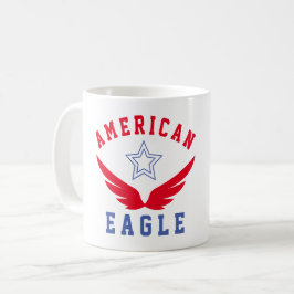 AMERIKANN EGLE - FRIHET KAFFEMUGG