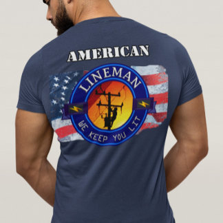 AMERIKANN/FLORIDA (EJ STAT) LINEMAN T SHIRT
