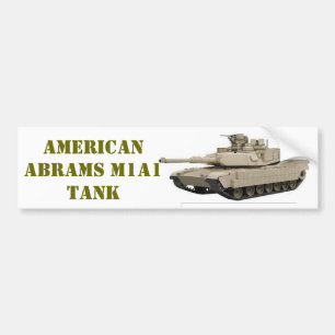 AMERIKANN M1A1 ABRAMS-TANK BILDEKAL