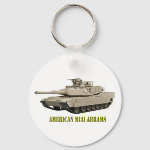 AMERIKANN M1A1 ABRAMS-TANK NYCKELRING