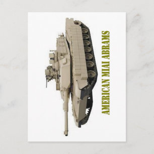 AMERIKANN M1A1 ABRAMS-TANK VYKORT
