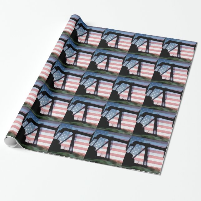 Amerikanolja Presentpapper (Utrullad)