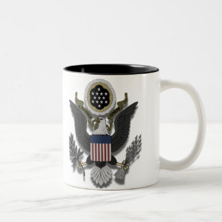 Amerikanörn E Pluribus Unum Två-Tonad Mugg