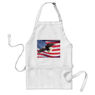 Amerikanörn & flaggaförkläde förkläde