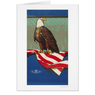 Amerikanörn Hälsningskort