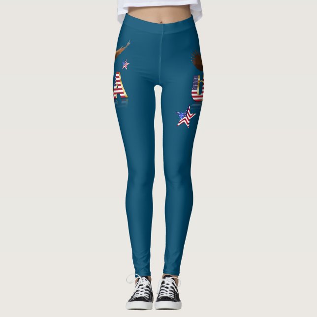 Amerikanörn Leggings (Framsida)
