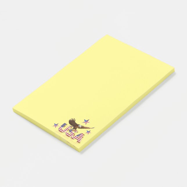 Amerikanörn Post-it Block (Vinklad)