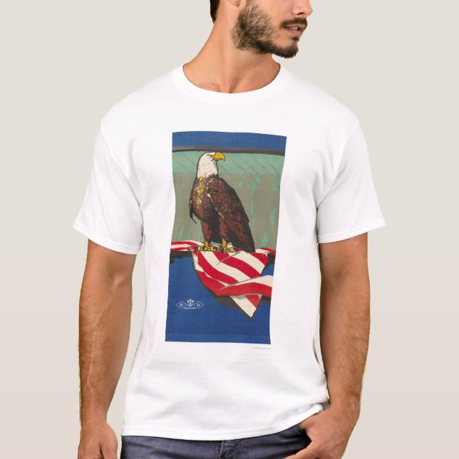 Amerikanörn T-shirt (Framsida)