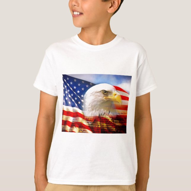 AMERIKANÖRN TEE SHIRT (Framsida)