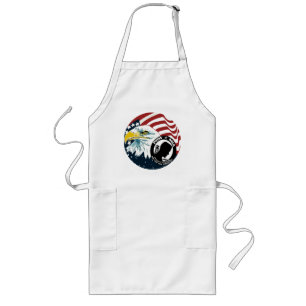 Amerikanörnen POW-MIA Långt Förkläde