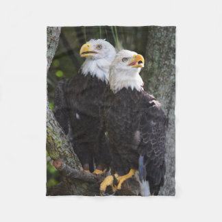 Amerikanörnkast Fleecefilt