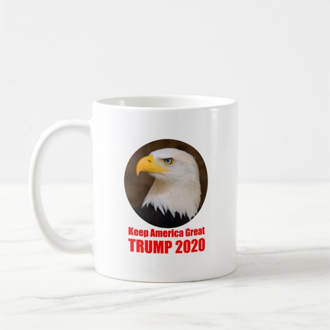 Amerikanörntrumf 2020 kaffemugg (Vänster)