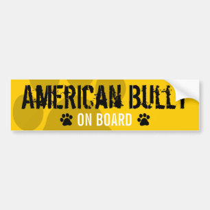 Amerikanöversittare ombord bildekal
