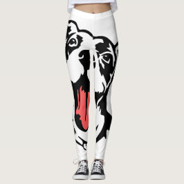 Amerikanöversittare/pitbull Leggings