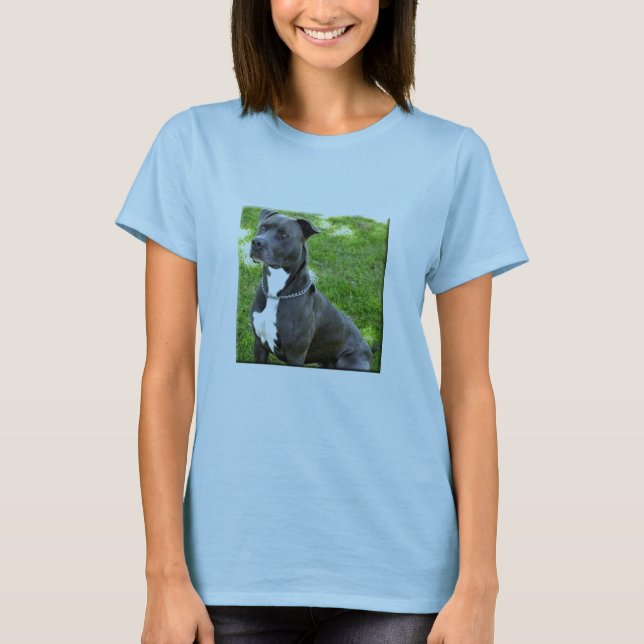 amerikanpitbullterrier tee shirt (Framsida)