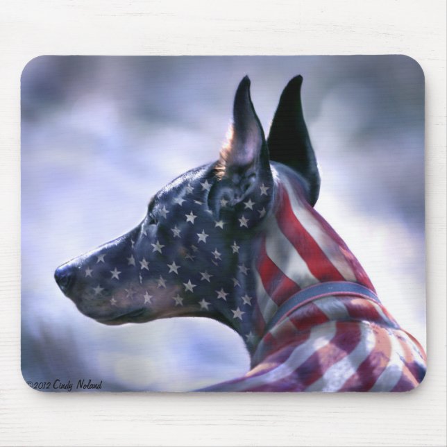 AmerikanprideDoberman Musmatta (Framsidan)