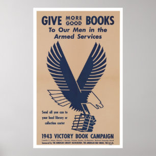 Amerikanpropaganda under världskrig II Poster
