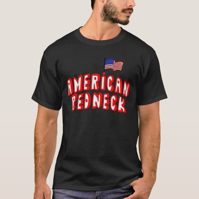 AmerikanRedneck T Shirt (Framsida)