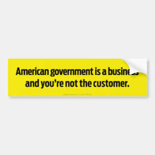 Amerikanregeringbildekal Bildekal