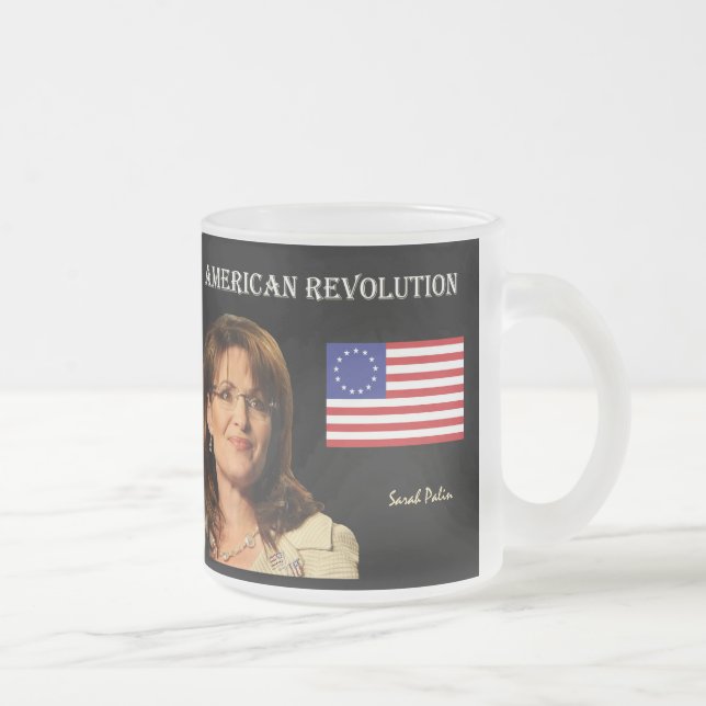 Amerikanrevolution Frostad Glasmugg (Höger)