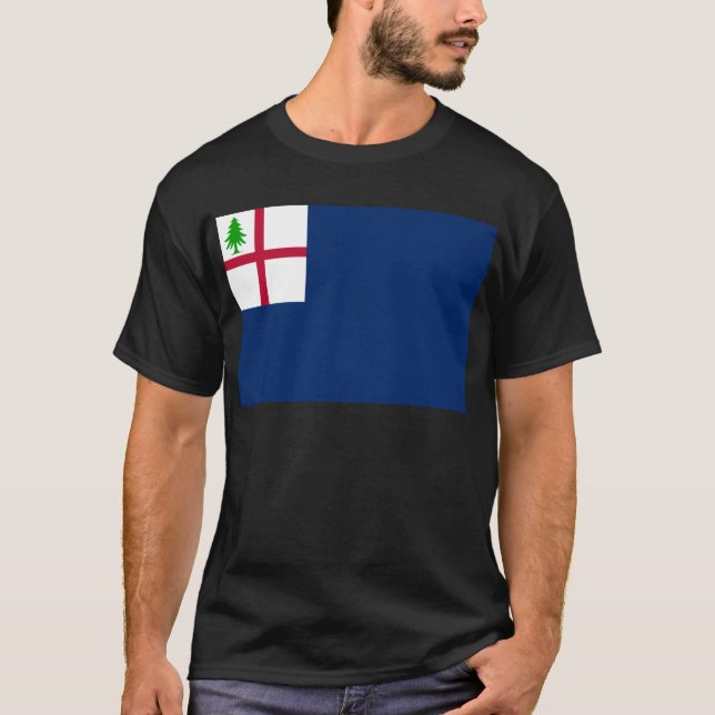 Amerikanrevolutionstrid av bunkerbackeflagga tee shirt (Framsida)