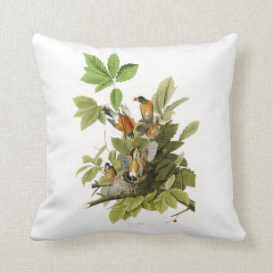 AmerikanRobin John James Audubon fåglar av Amerik Kudde