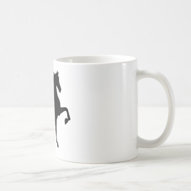 AmerikanSaddlebred häst Kaffemugg (Höger)