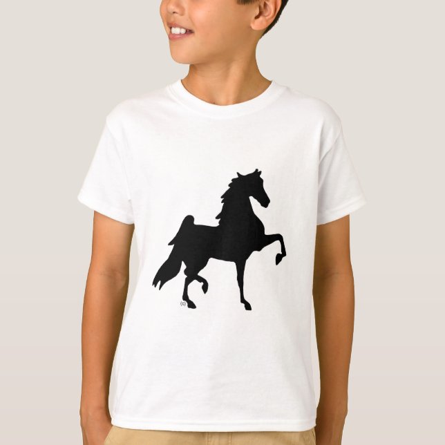 AmerikanSaddlebred häst Tee (Framsida)