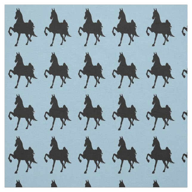 AmerikanSaddlebred häst Tyg (Provkarta)
