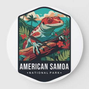 AMERIKANSAMOA NP KLICKARE STOR KLOCKA