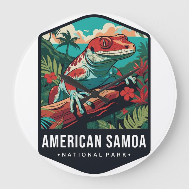 AMERIKANSAMOA NP KLICKARE  STOR KLOCKA (Framsida)