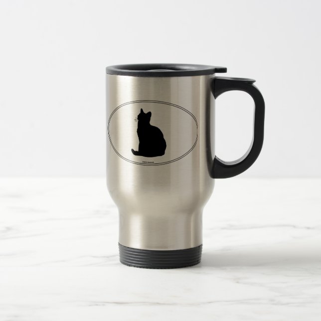 AmerikanShorthair Silhouette Resemugg (Höger)