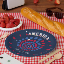 Amerikansk 1776 Fyrverkeri Spiral