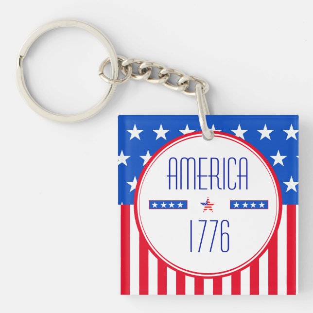 Amerikansk 1776 patriotisk    (Framsidan)